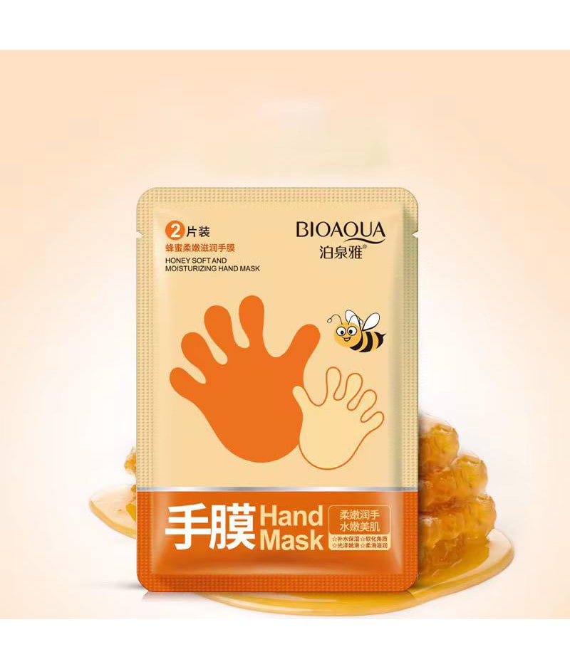 ماسک دست عسل مدل دستکشی